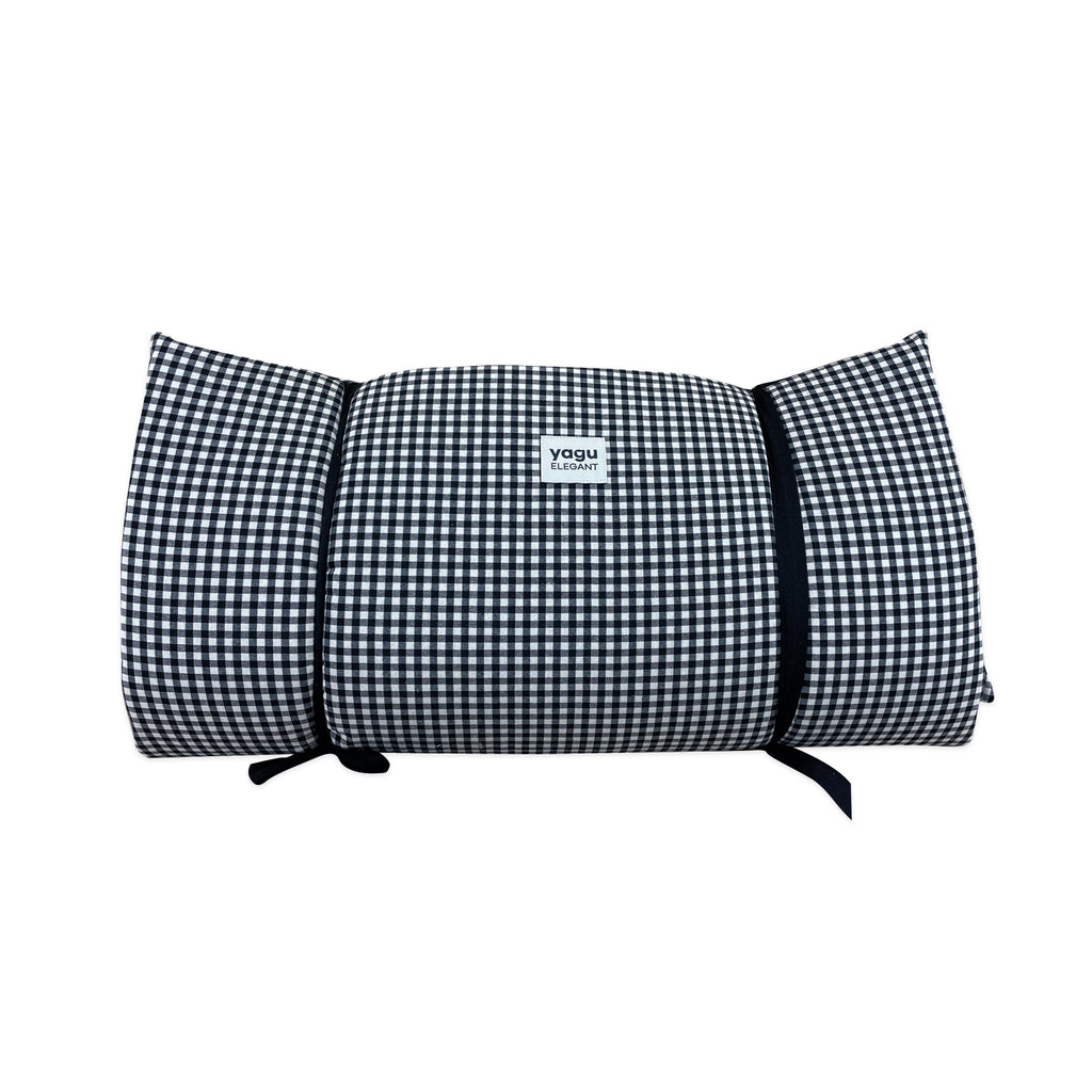 YAGU COLCHON ZENDA VICHY NEGRO T-U  109 x 66 x 6 CM