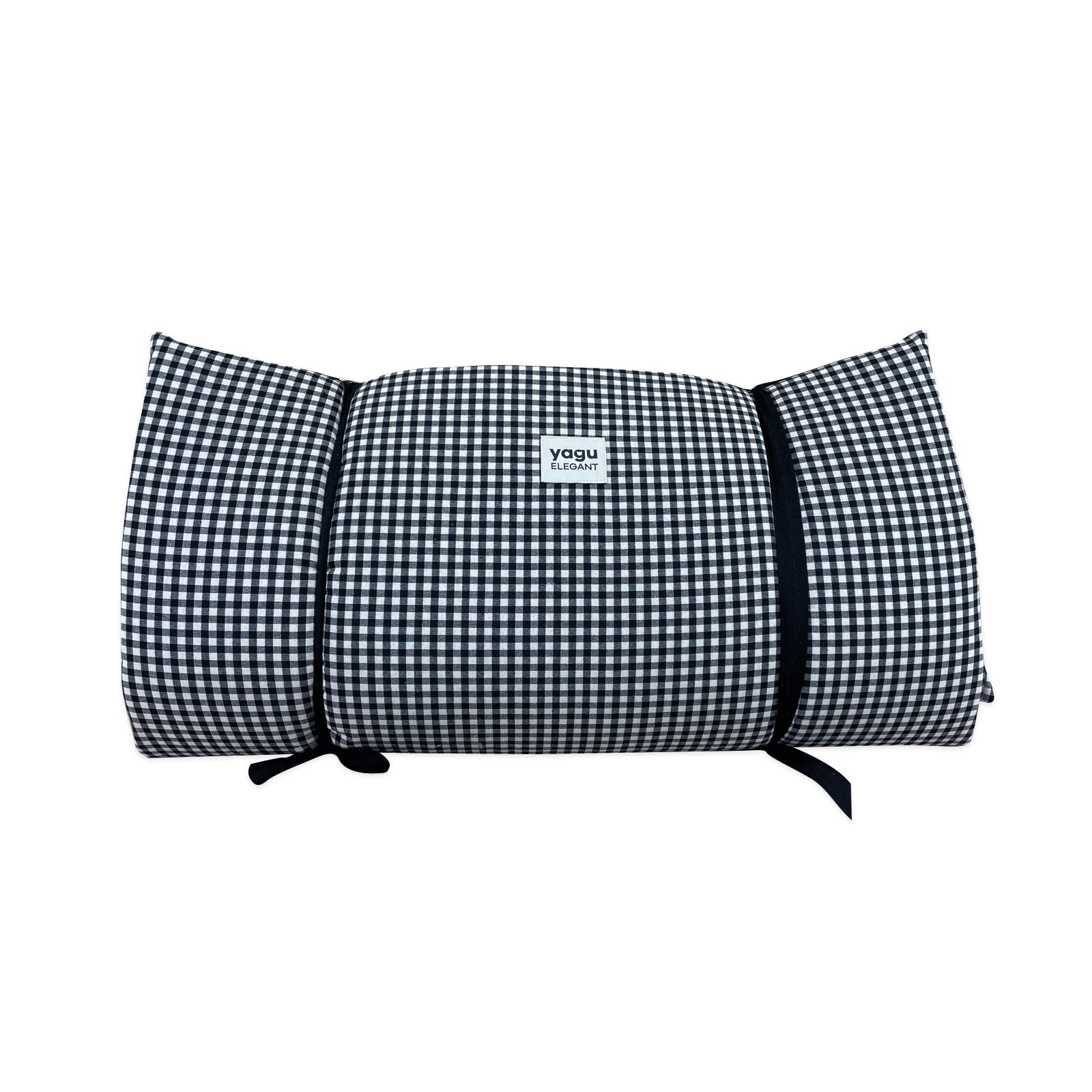 YAGU COLCHON ZENDA VICHY NEGRO T-U  109 x 66 x 6 CM