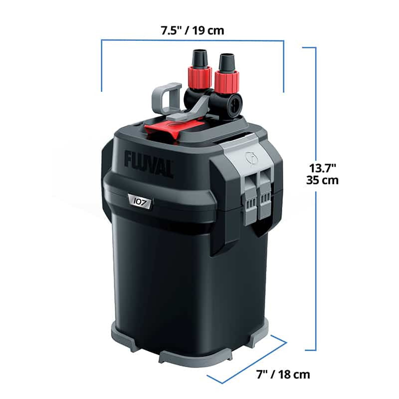 Fluval Filtro Externo 107, 130L