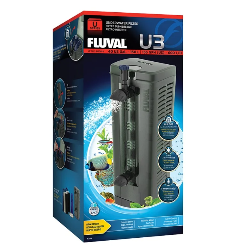 Fluval Filtro Interno U3, 150L