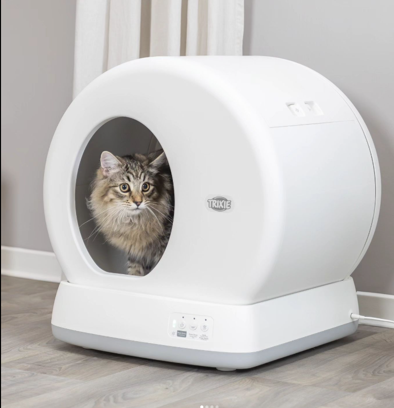 Arenero autolimpiable para gatos