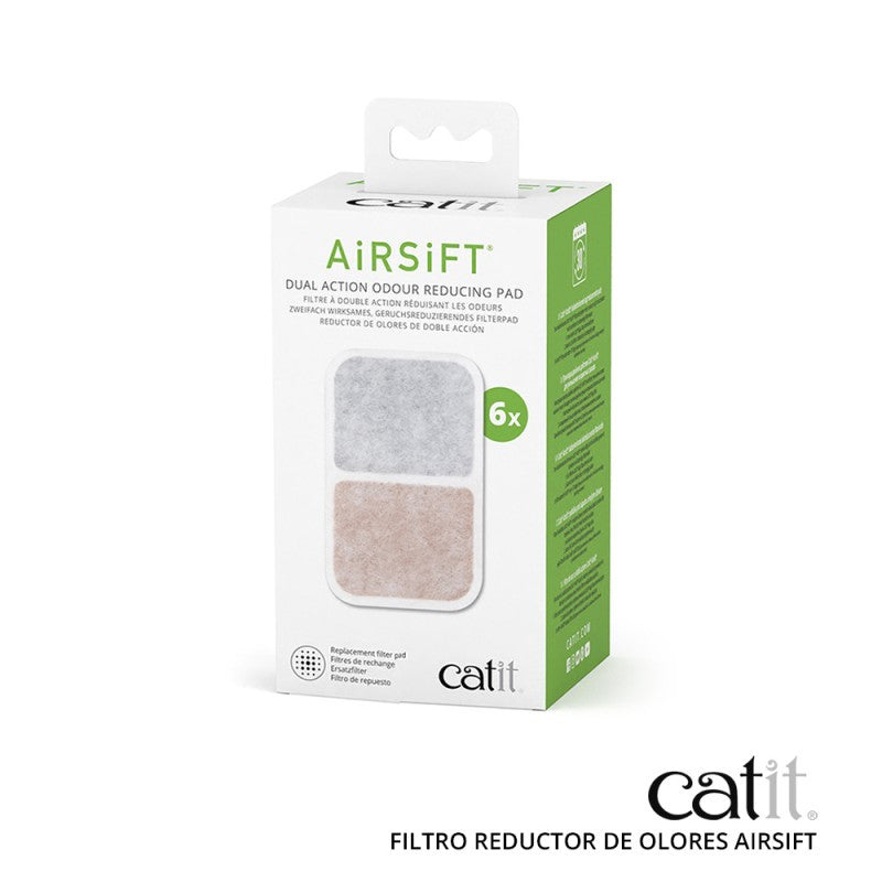 Catit AiRSiFT Filtro de Repuesto, 2uds