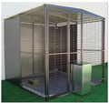 Voladero Corral con paneles de malla 4m2