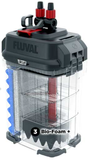Fluval Bio-Foam 107, 2uds