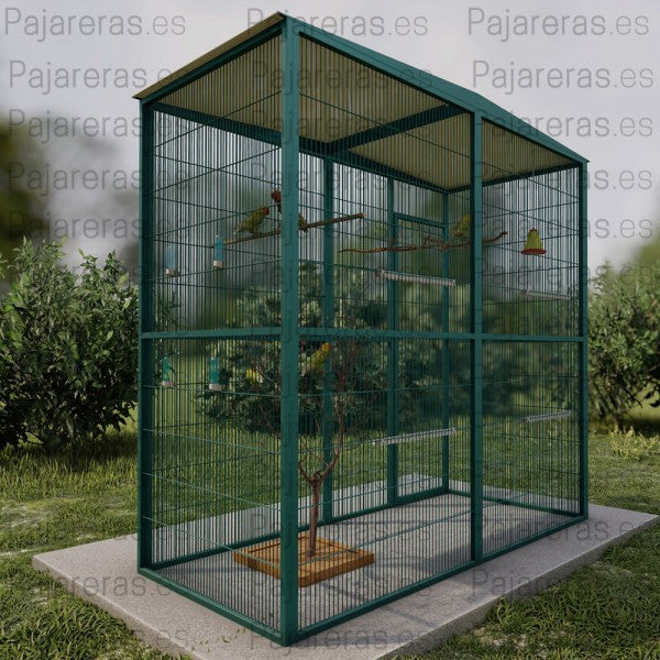 Voladero Zaragoza (2x1 metros techo a dos aguas)