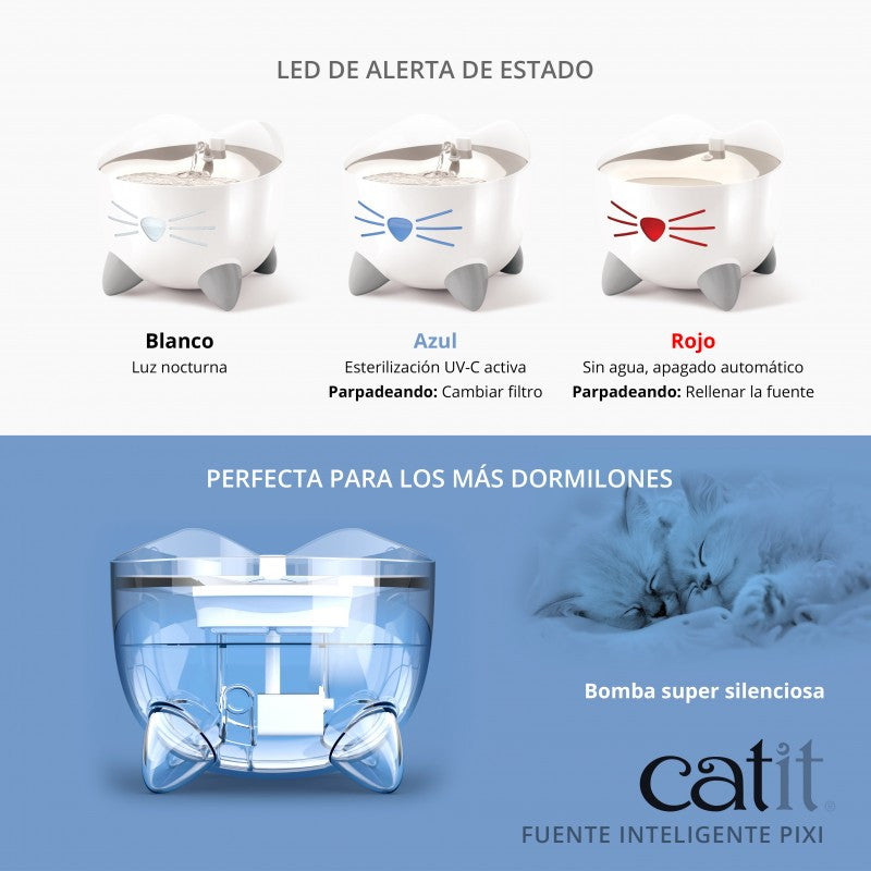 Catit PIXI Fuente Inteligente, 2L