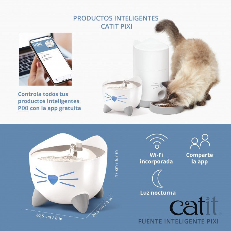 Catit PIXI Fuente Inteligente, 2L
