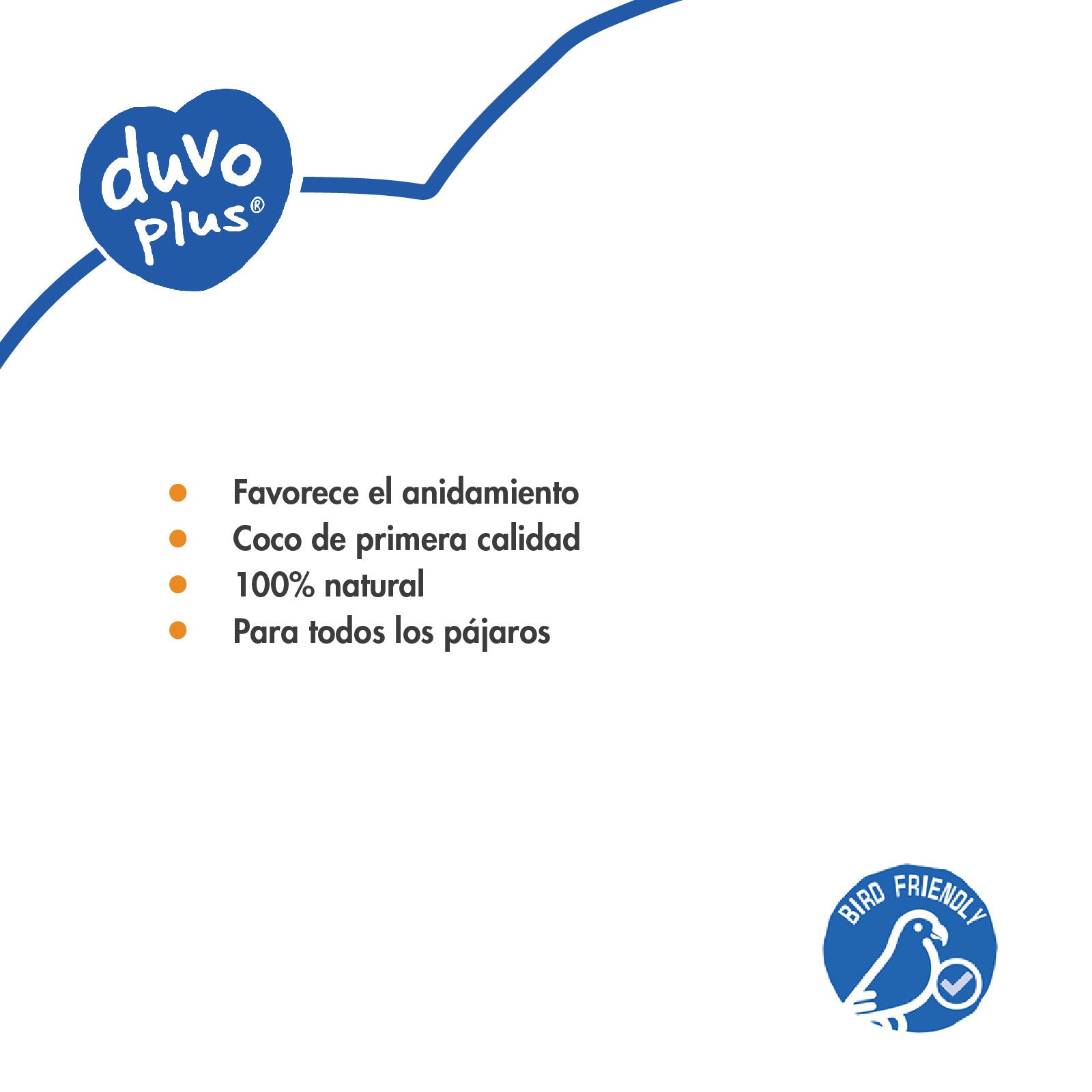 DUVO FIBRA DE COCO PARA NIDOS 50 GR