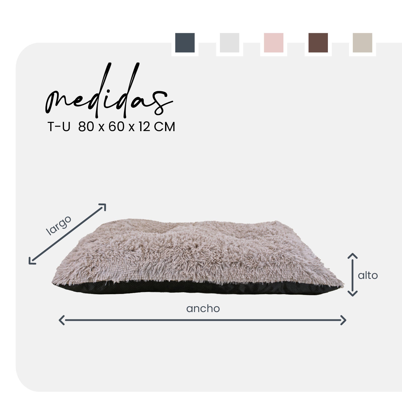 YAGU COLCHON FUN DIVER BEIGE T-U 80 x 60 x 12 CM