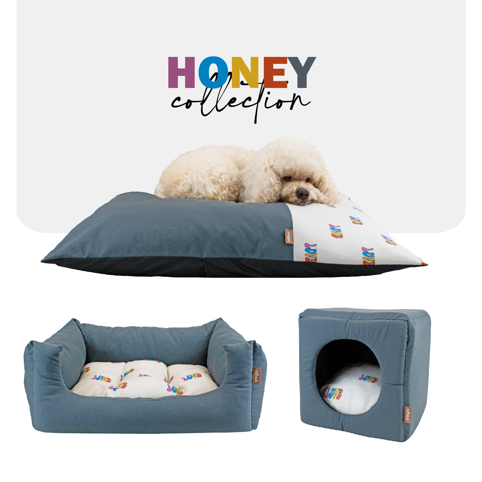 YAGU CUBO IZARO HONEY T-U 33 x 33 x 33 CM