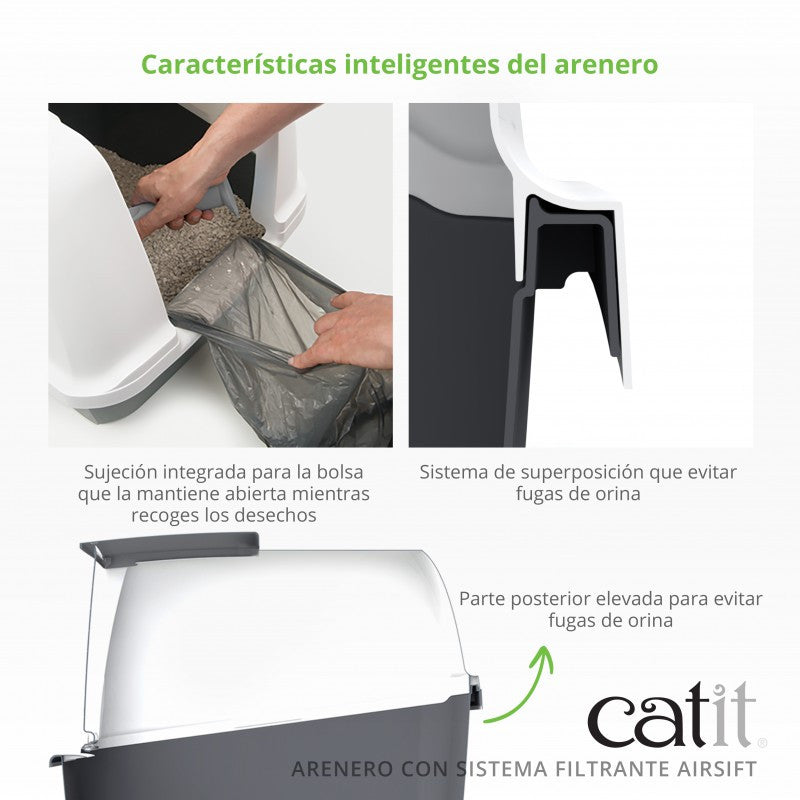 Catit AiRSiFT Arenero, Mediano