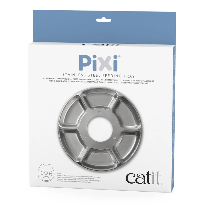 Catit PIXI Repuesto Bandeja Acero Inox. 6 Raciones