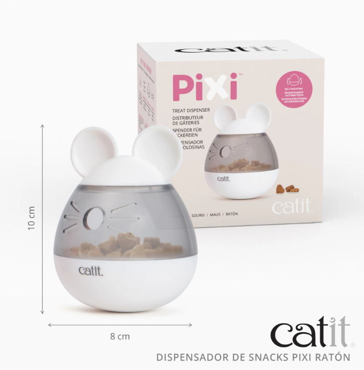 Catit PIXI Dispensador de Snacks, Ratón