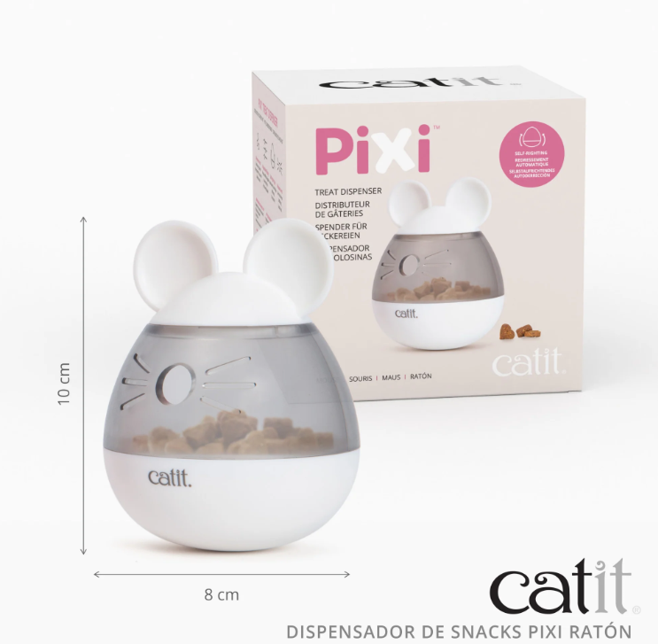 Catit PIXI Dispensador de Snacks, Ratón