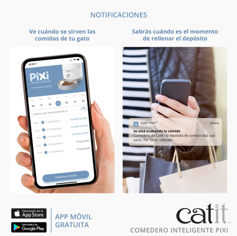 Catit PIXI Comedero Inteligente, 1,2 kg