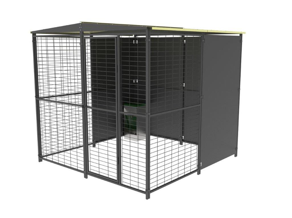 Perrera para perros Modulares 2 x 2 metros