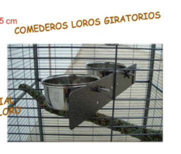 Comedero Loro Giratorio Imor (Interior Metálico)