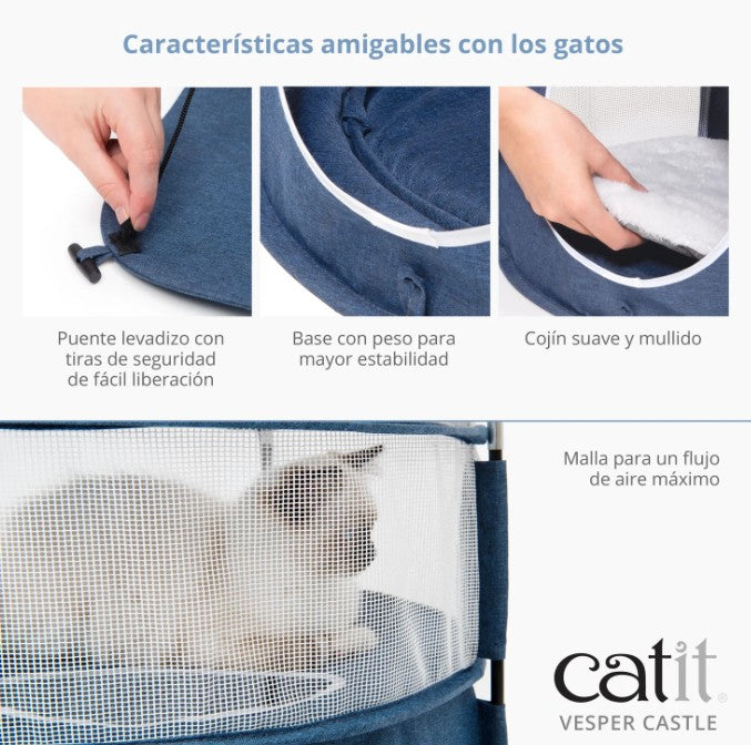 Catit Vesper Castle, Azul