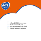 Duvo Dispensador Hueso Bolsas Higienicas 2 x 20 uds