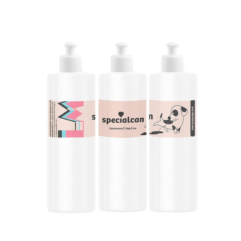 SPECIALCAN BOTELLA PARA MEZCLAR CON TAPON PUSH 500 ML