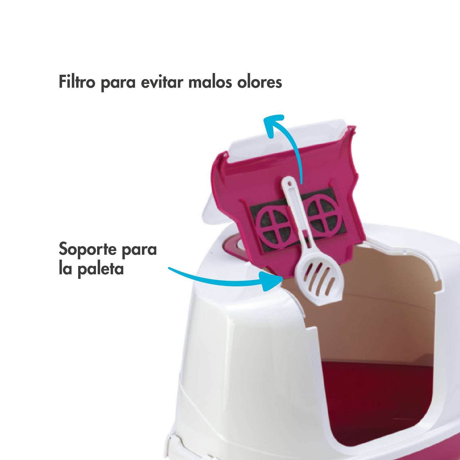 Gatera Moderna Flip Cat Corner – Ahorra espacio con estilo