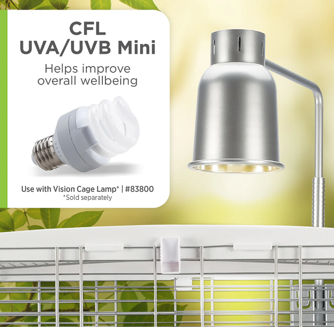 Bombilla CFL UVA/UVB Mini Vision - 9W