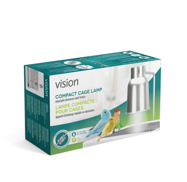 Portalámparas de aluminio para pájaros Vision