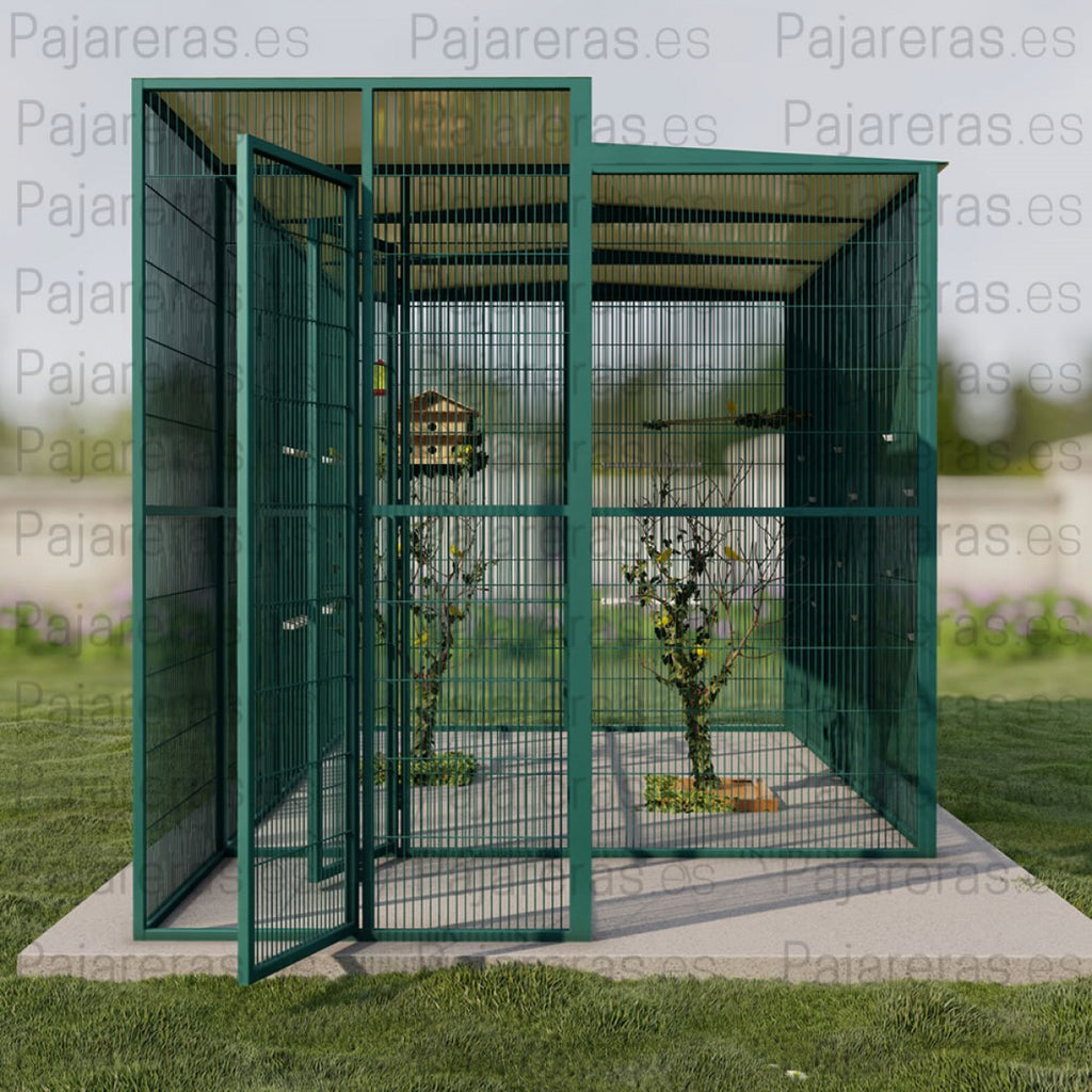 Voladero Moraira (3x2 metros con habitáculo 1x1 exterior)