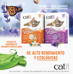 Catit Go Natural! Arena Guisantes, Vainilla 14L