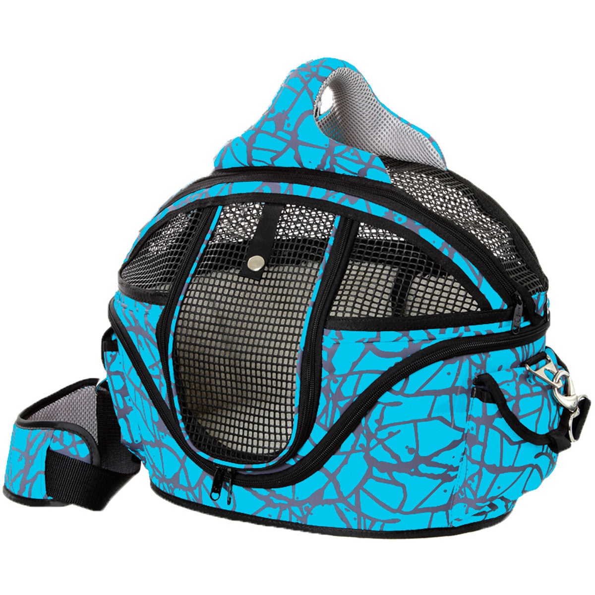 Bolso De Transporte 2 En 1 Para Perro Flamingo - Finchley De Luxe Azul