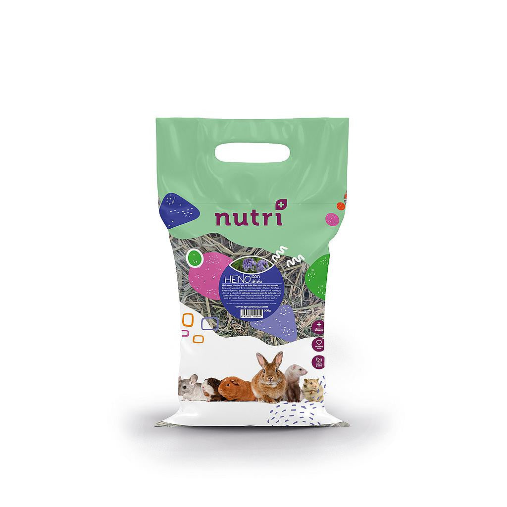 Nutriplus Heno con alfalfa 500gr