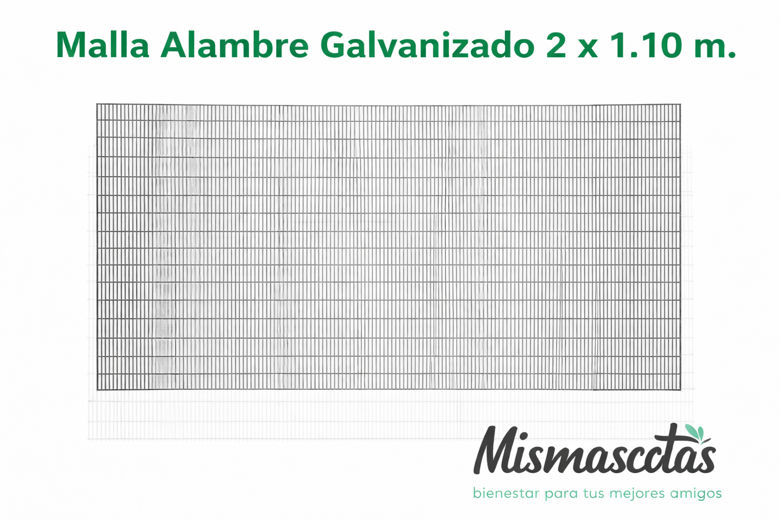 MALLA ALAMBRE GALV. 2 x 1.10 MT
