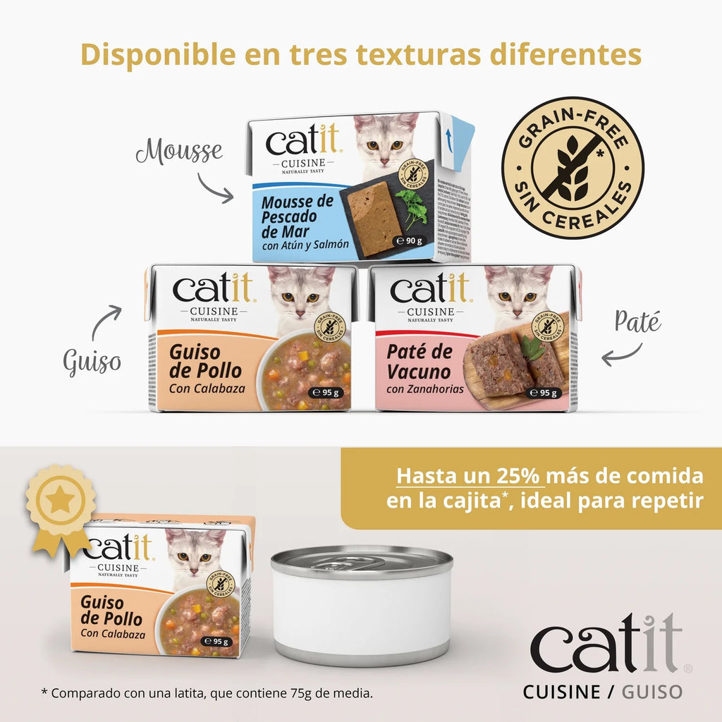 Catit Cuisine Guiso - Pack de 12 unidades