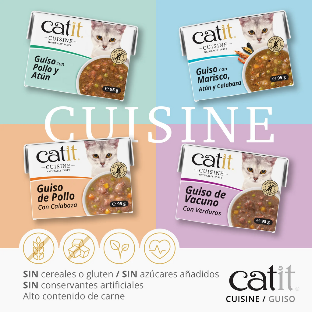 Catit Cuisine Guiso - Pack de 12 unidades