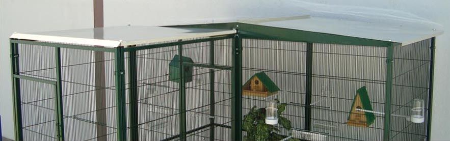 Voladero IMOR 3 m² con 2 puertas y habitáculo de seguridad