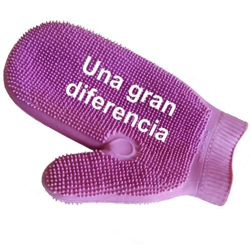 Manopla de látex