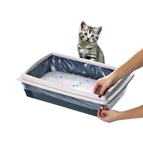 Bolsas desechables para bandejas Gatos