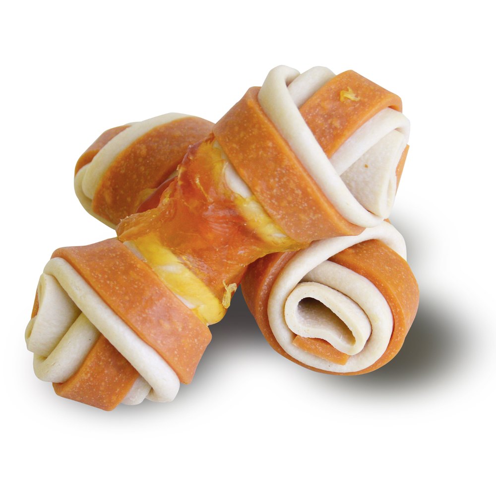 Huesitos suaves envueltos en pollo para perros Zoë Better Bones Pack de 9