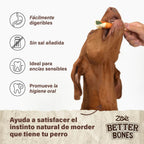 Rolls grandes envueltos en pollo para perros Zoë Better Bones Pack de 10 12