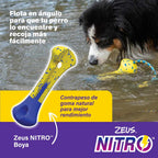 Zeus Nitro Boya con cuerda ligera y resistente con un extremo de goma 26cm
