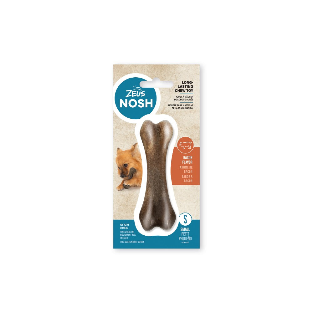 Hueso mordedor con aroma para perro Zeus Nosh Strong 11cm
