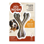 Hueso en forma de Y mordedor con aroma Zeus Nosh Strong 11cm