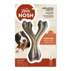 Hueso en forma de Y mordedor con aroma Zeus Nosh Strong 11cm