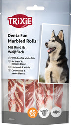 Rollitos Masticables Marmolados con Ternera