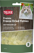 Premio pescados freeze dried con pechuga de pollo
