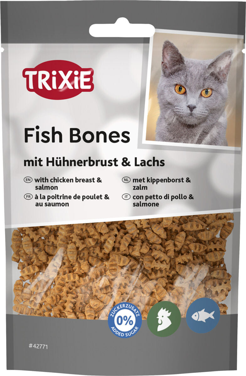 Fish Bones con pechuga de pollo y salmón