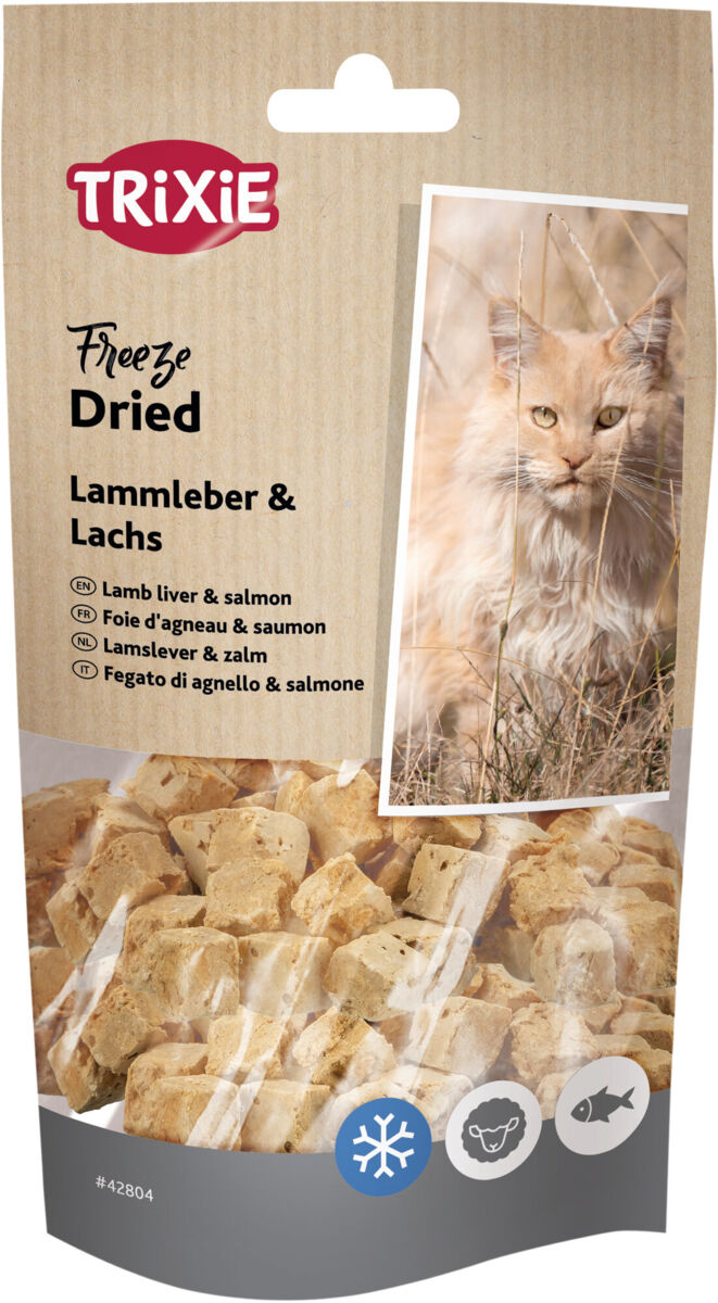 Freeze Dried hígado de cordero & salmón