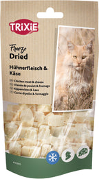 Freeze Dried carne de pollo & queso
