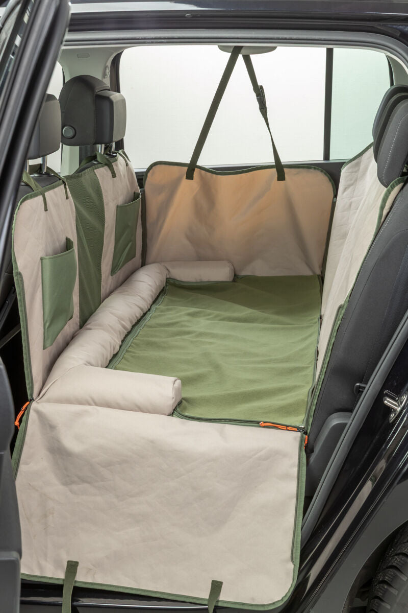 Funda para asiento de coche con manta reversible