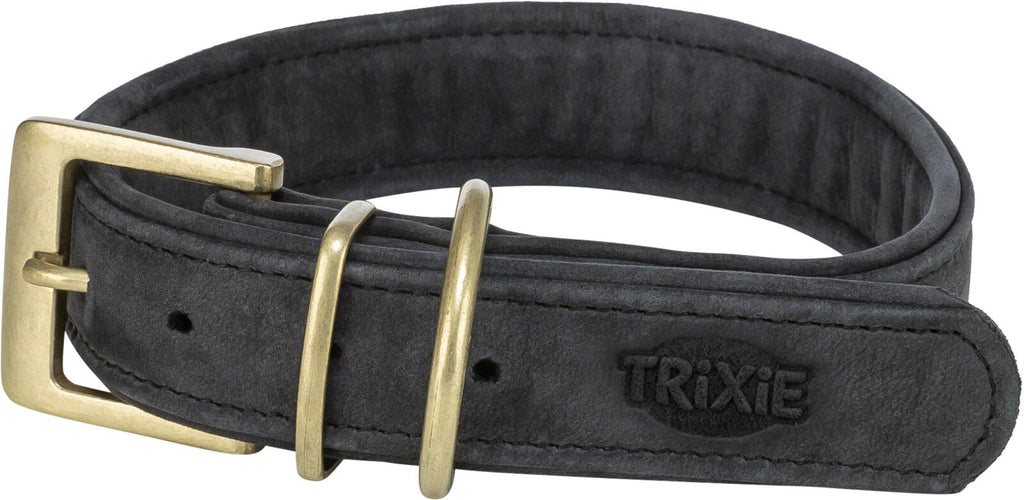 Pure Collar, Piel extra ancho, negro